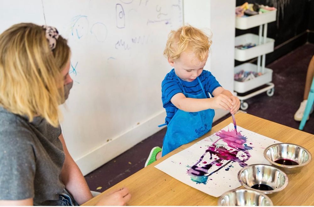 Grown Up & Me Sensory Art (Arts & Crafts) KidPass