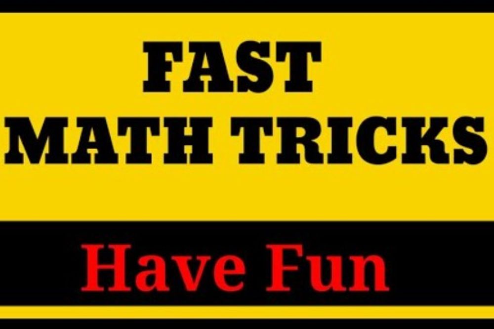 Mental Maths Tricks for Fast Calculation