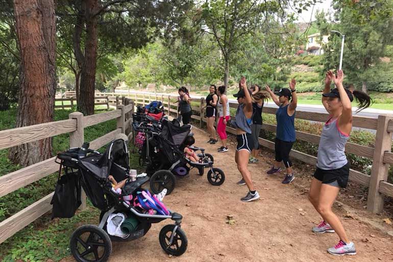 Stroller Strides at Fit4Mom Irvine + Tustin (at Woodbridge Village Center)